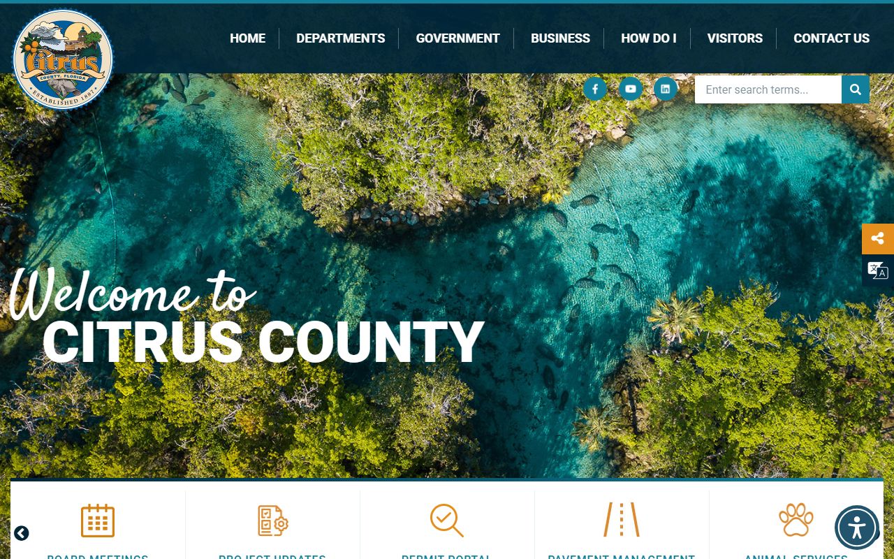 Citrus County genealogy official county website