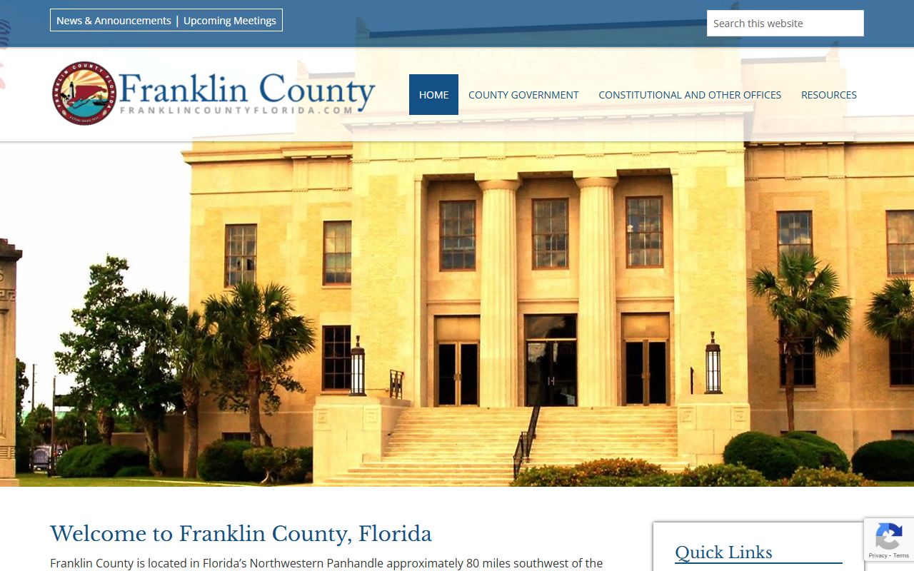 Franklin County genealogy website