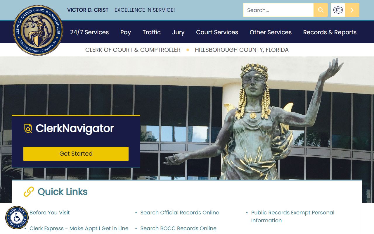 Hillsborough County Clerk official records