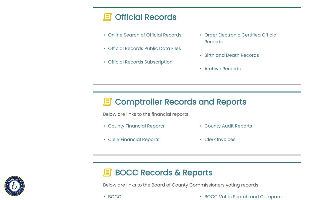 Hillsborough County official records search